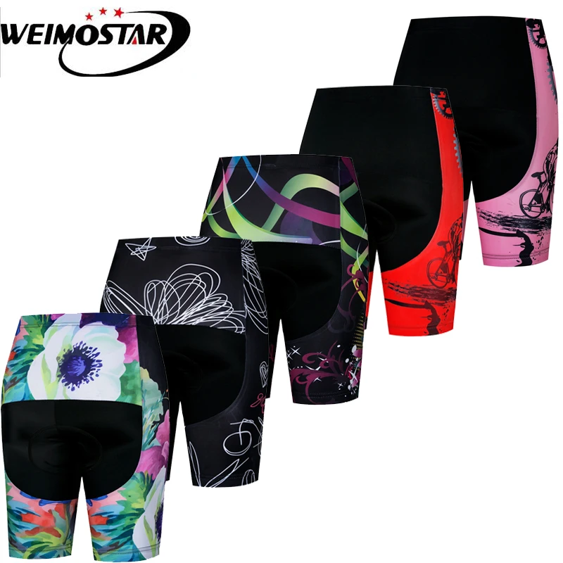 red cycling shorts womens