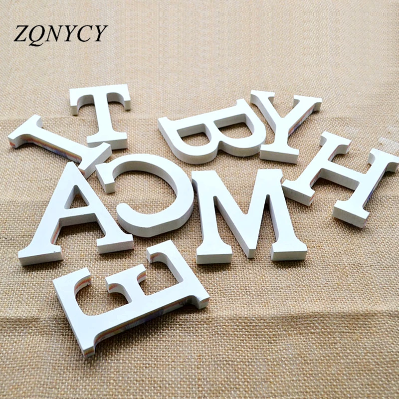 

Wedding Decoration Wooden Letters English Alphabet Word Personalised Name Design DIY Art Craft Birthday Party Home Decoration