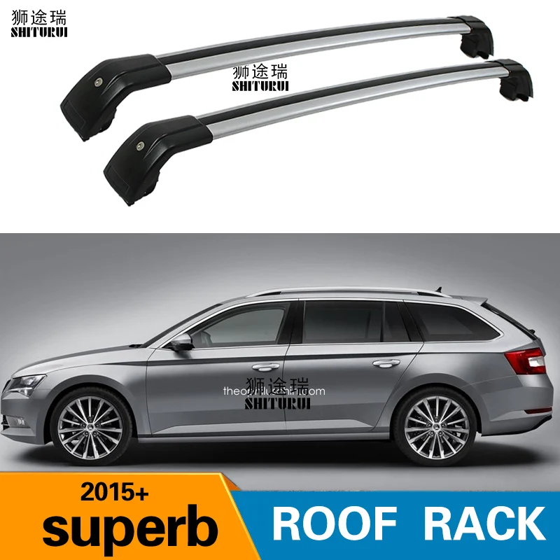 skoda superb roof bike rack