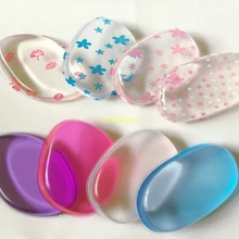 200 шт./лот силиконовая форма, лист макияжные губки набор тональная пудра мягкий спонж Красота основа из латекса