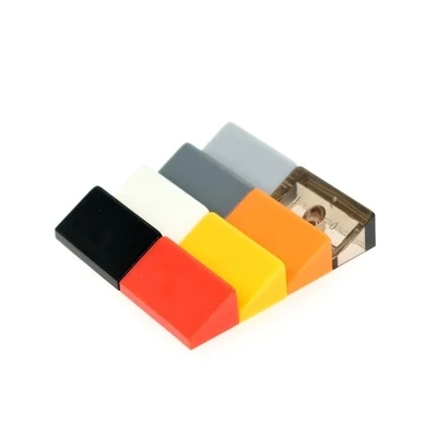 

100pcs/lot MOC Bricks DIY Colorful Slope 30 1 x 2 x 2/3 fit with 85984 Building Blocks action figure Assembled Toy kids gift