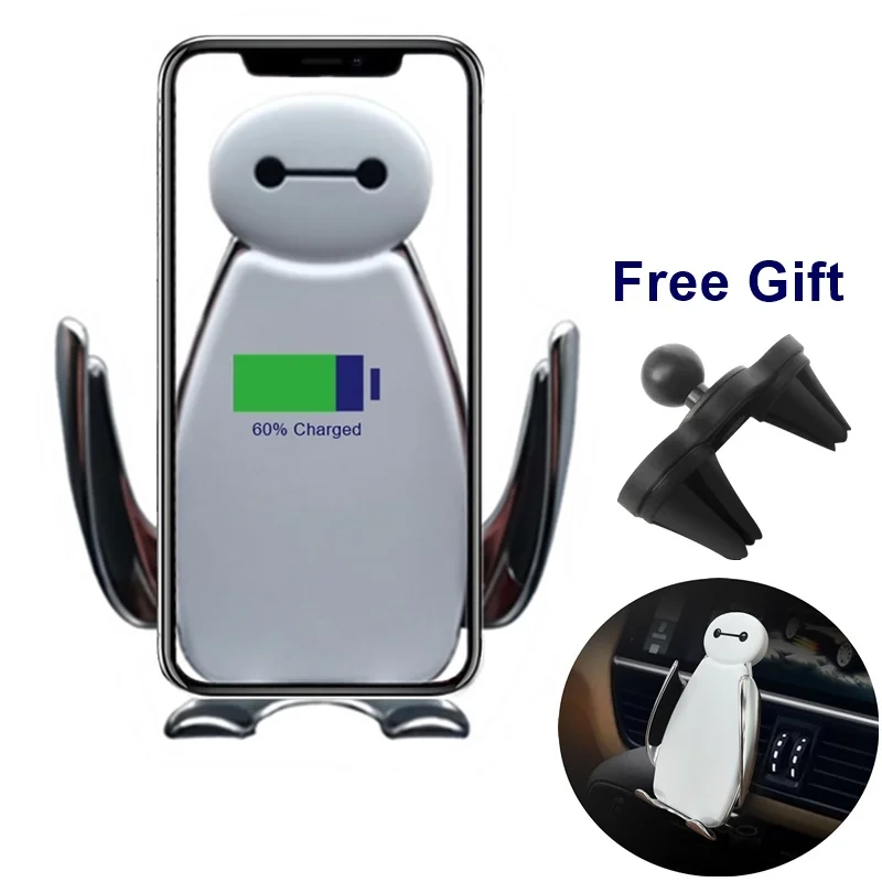 

Tongdaytech Car Holder Qi Wireless Charger for iPhone X 8 7 10W Fast Wireless Charging for Xiaomi Samsung Cargador Inalambrico