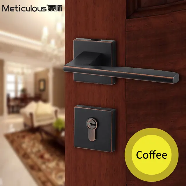 Meticulou Split Silent Lock Mortice Door Handles Core House Meticulou Split Silent Lock Mortice Door Handles Core House Interior Wooden Lockset Bedroom Keylock