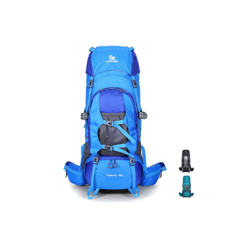 

Outdoor sharp 2019 new mountaineering bag large capacity camping outdoor bag bracket backpack men and women casual backpack