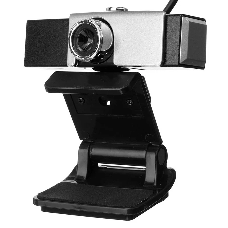 

Webcam with Microphone HDWeb Camera USB Plug Play WebCam Widescreen Video HD Lens Adjustable Angle for iPhone-Android System