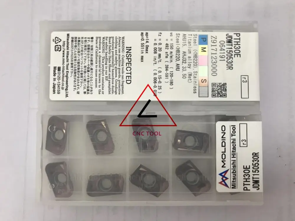 JDMT150530RPTH30E10pcsHitachihighcuttingperformanceCNCindexable