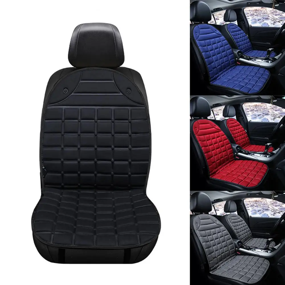 

Universal Heated Car Seat Cover Temperature Control Heating Seat Pad Cushion Cover Warmer Seat Covers