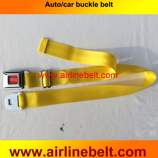 Removable and Interchangeable automobile car safety seat belt buckle