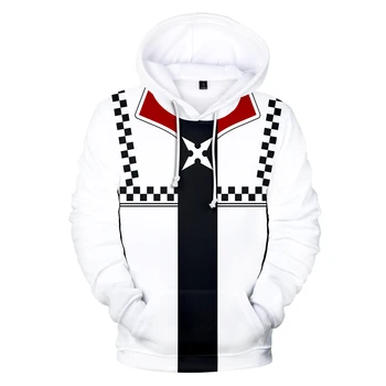

new kingdom hearts 3 clothes cos hot autumn and winter hooded sweatshirt coat unisex couple love parent-child