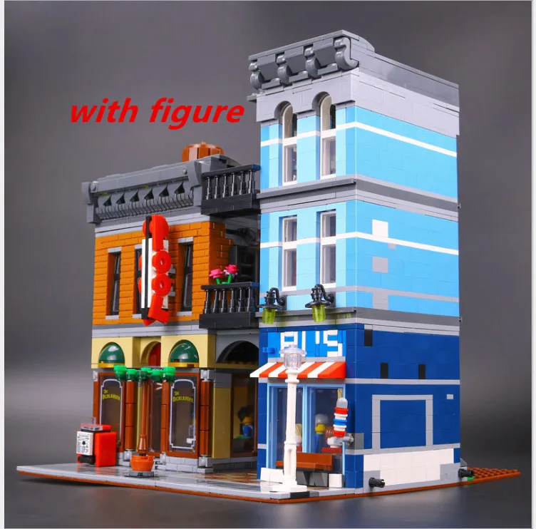 

Lepin 15011 City lepin Detective's Office House Model Building Blocks Set compatible legoing creator Detective's Office 10246