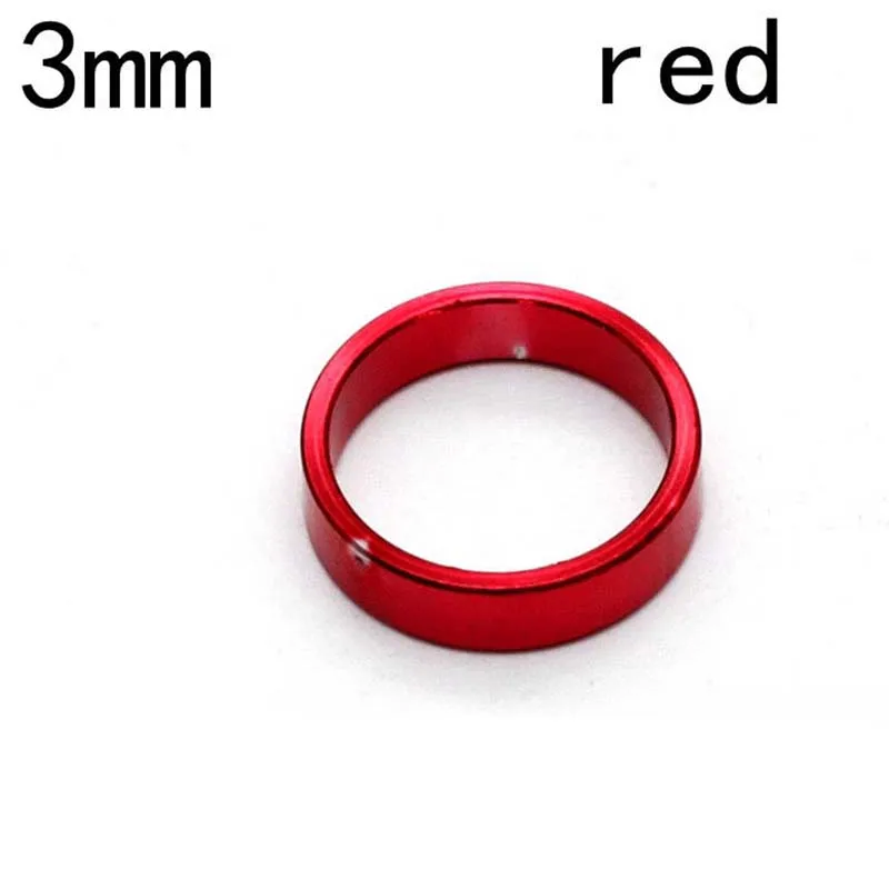 5pcs CNC Alloy Spacer Shim For Bicycle Chainring Bolt Screws 1mm 2mm 3mm