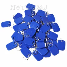 100 шт/лот UHF rfid брелок для контроля доступа
