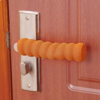 

Kid Safety Doorknob Pads Covers Doorknob Handle Cover Pad Cases Spiral Door Handle Protection Security Door Knob Protector