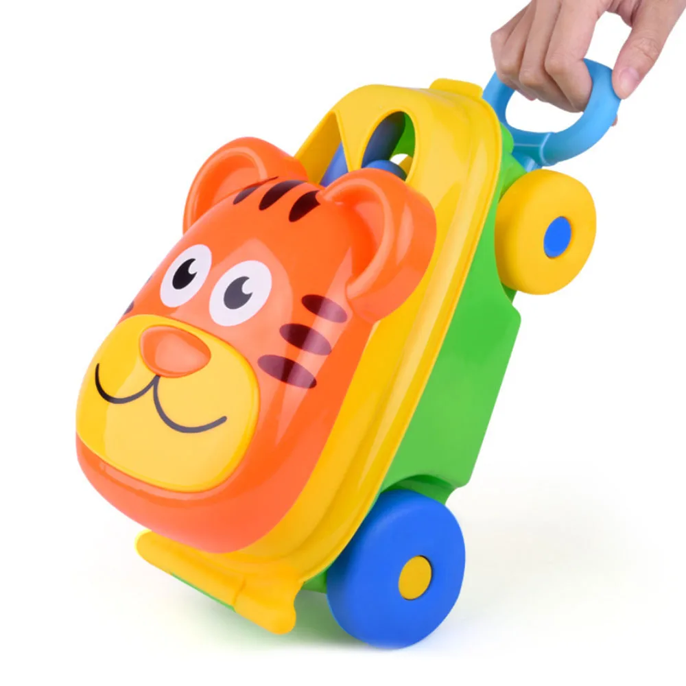 

Castle Bucket Spade Shovel Rake Water Tools Beach Toys Playset for Kids 1Truck + 14 Sand molds Each| Item Kids Beach Toys