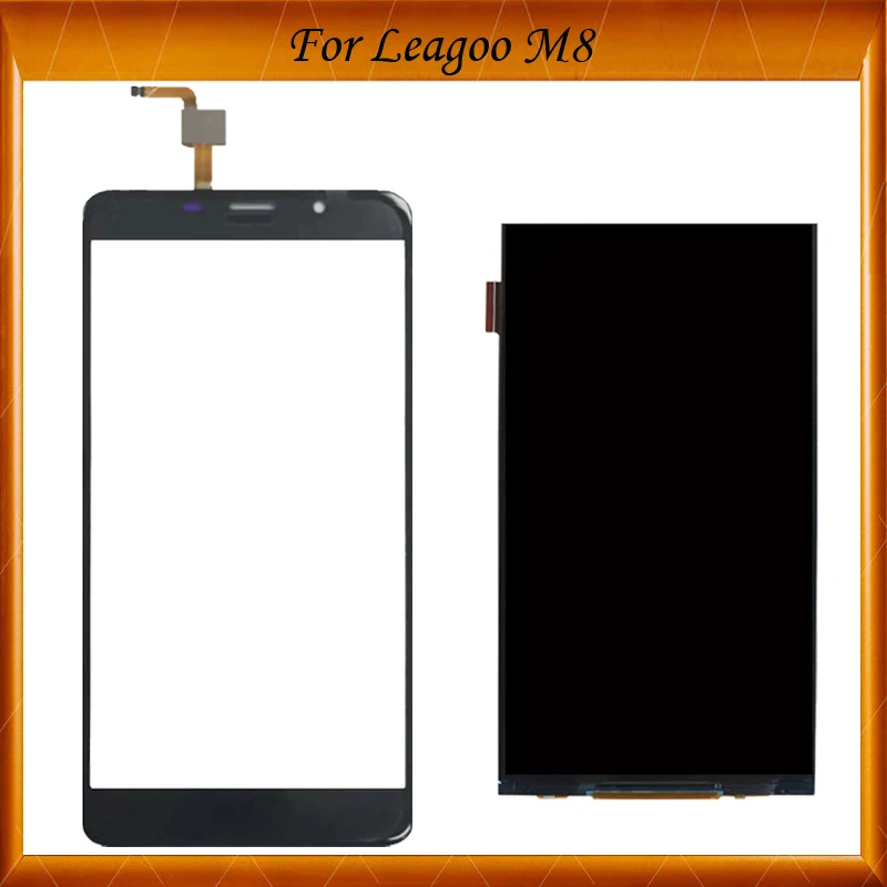 

100% Working Well For Leagoo M8 LCD Display and Touch Screen 5.7 inch Replacement Phone Accessories For Leagoo m8