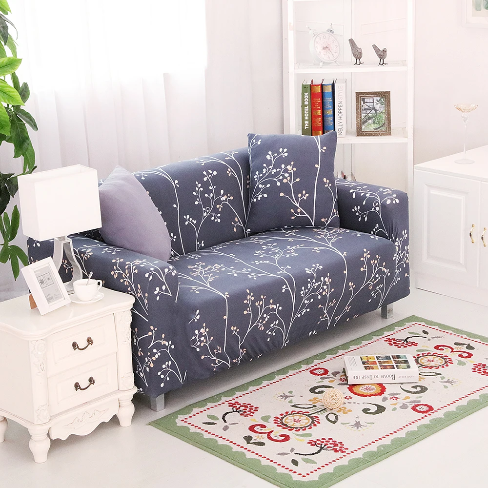 Garden Power Slipcovers sofa cover sectional elastic funda sofa covers for Living Room flower