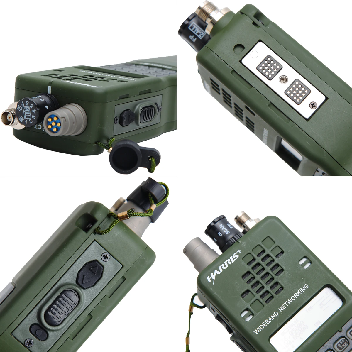 TCA AN/PRC-152A(UV) IPX7 армейская тактическая CS VHF UHF Двухдиапазонная Военная MBITR алюминиевая рация Ham двухстороннее радио PRC 152