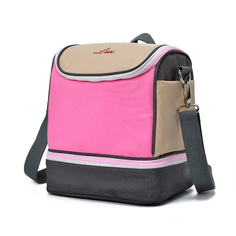 Brand Baby Thermos Bag Milk Food Lunch Insulation Bag Storage Double