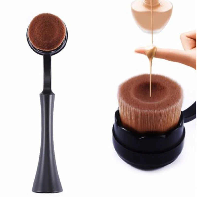 

Professional Makeup Brush Liquid Foundation Concave brush Women Beauty Cosmetics Cream Powder Blush Make up Brush For You
