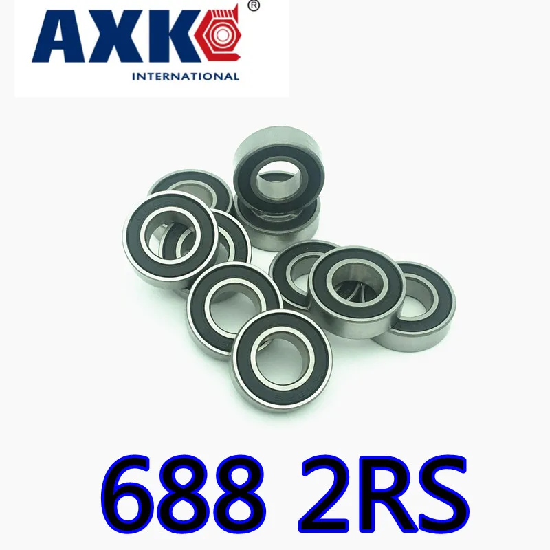 

Free Shipping 688-2rs 688 Rs The Rubber Sealing Cover Deep Groove Ball Bearings 688 2rs 8*16*5mm Bearing