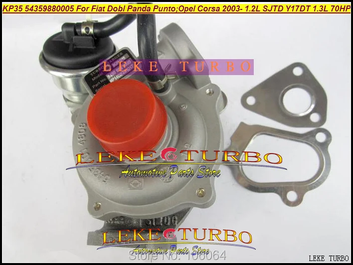 

KP35 54359880005 54359700005 5435-970-0005 Turbo Turbocharger For FIAT Dobl Panda Punto For OPEL Corsa 03- 1.2L SJTD Y17DT 1.3L