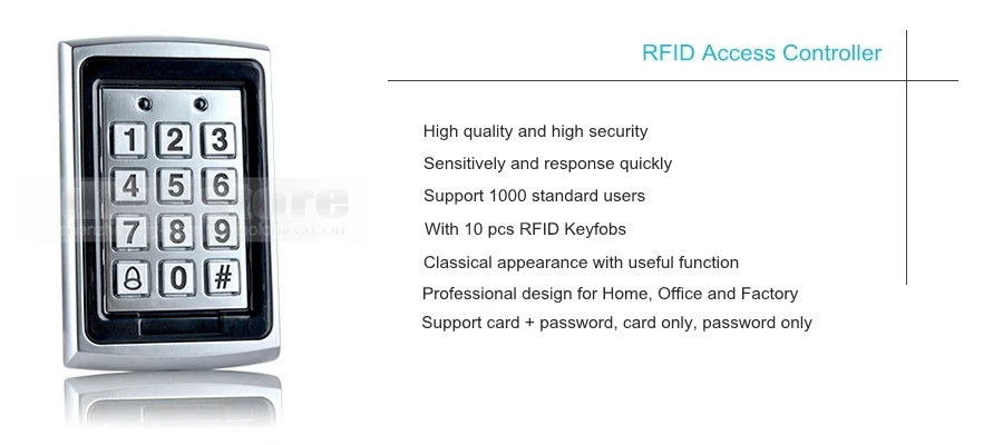 DIYSECUR 125 кГц RFID двери Система контроля доступа DIY Kit с электронным магнитным замком 12 В в 3A питание Металл Клавиатура доступа