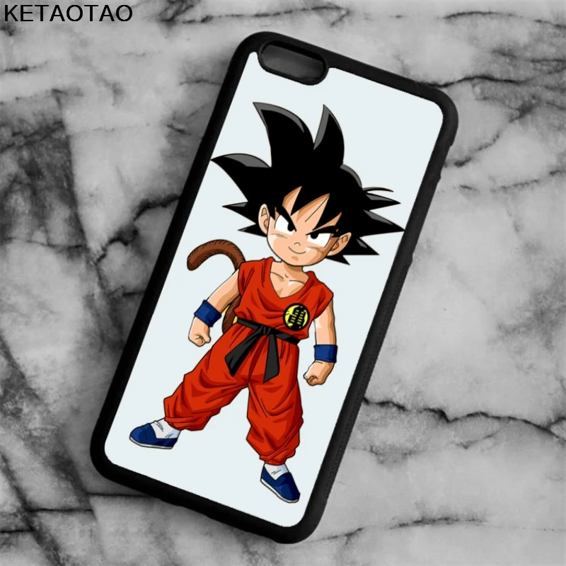 KETAOTAO Dragon ball Z Sagas Kid Goku чехол для телефона s iPhone 4S 5S 6 6S 7 8 X PLUS samsung S8 Чехол Мягкий ТПУ
