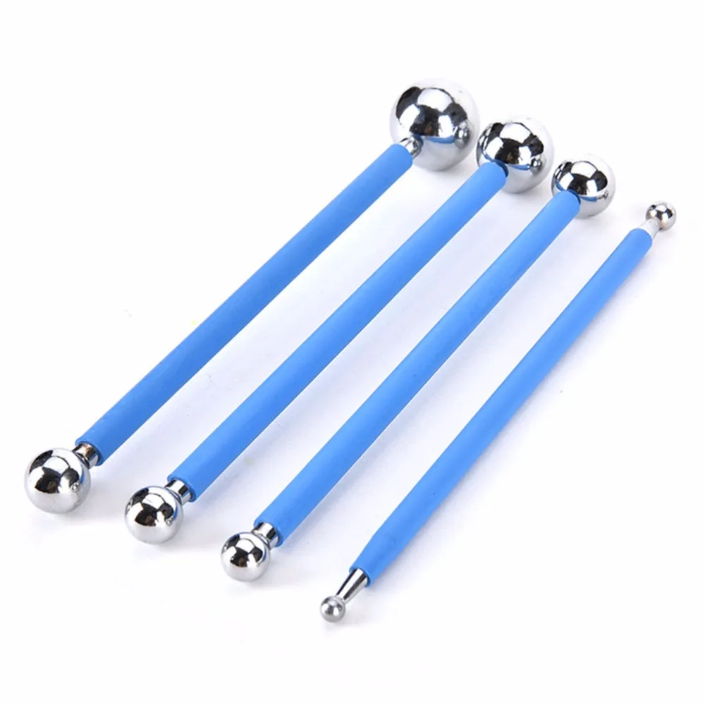 

4Pcs Flower Molds Playdough Tools Children Favorite Polymer Clay Tools Polyform Sculpey Tools Set
