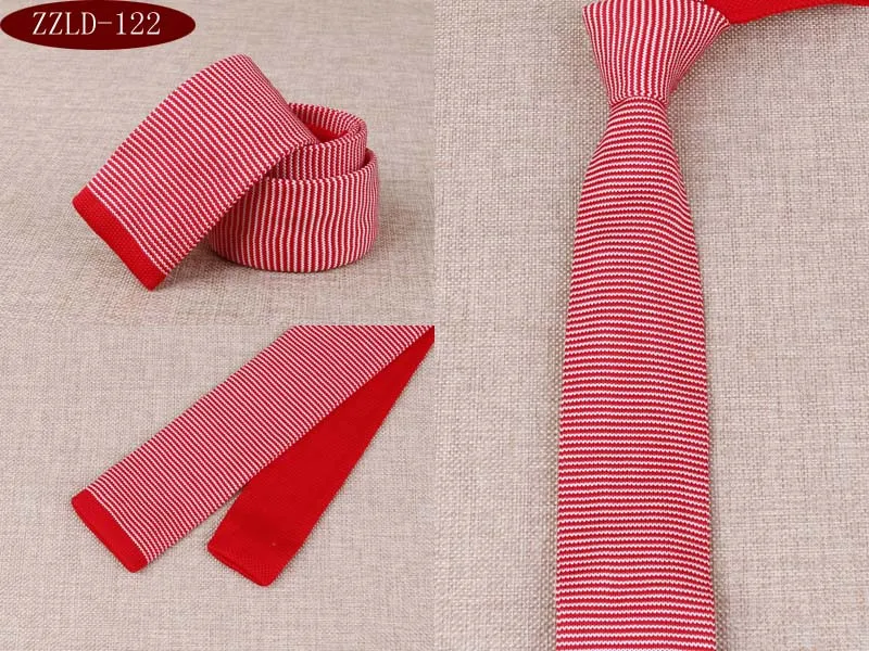 Mantieqingway 5,5 см мужские вязание тощий тонкий Галстуки Галстук Классический Полосатый галстук-платок вязаный бренд средства ухода за кожей Шеи