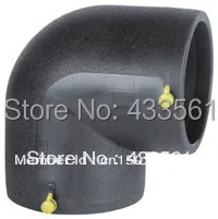 

Freeshipping Electro fusion PE fittings EF elbow Standard GB15558.2/ISO4427 Tube connector Oil&Gas fluid pipeline pump connector