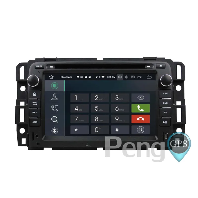 Excellent Android 8.0 Car CD DVD Player GPS Navigation for Jeep Grand Cherokee GMC Yukon Tahoe 2006-2012 IPS Screen 1080P Video Headunit 1
