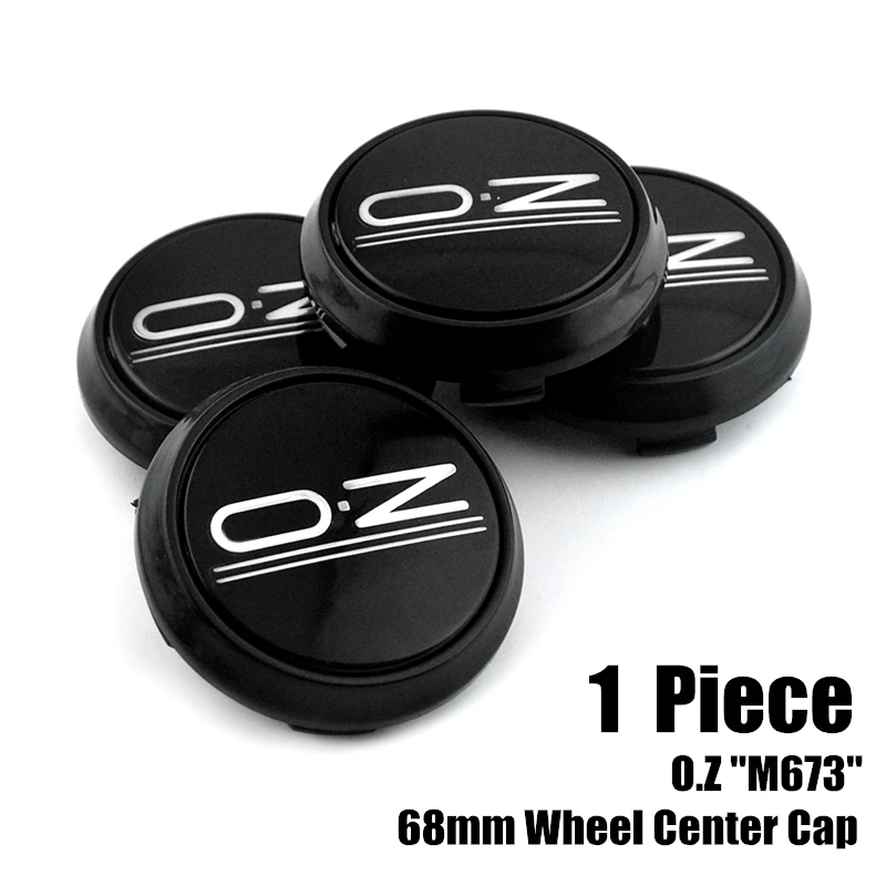 1 Pc Black O.Z oz M673 68mm Wheel Center Cap for OZ Leggera Acrylic