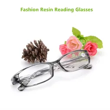 Стекло для чтения es прозрачное PC полосатая оправа очки 2,5 3,0 полимерные линзы очки для чтения для мужчин и женщин