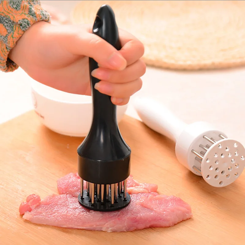 

Abay Meat Tenderizer Ultra Sharp Needle Stainless Steel Blades Kitchen Tool for Steak Pork Beef Fish Tenderness Cookware