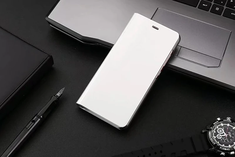 10 шт. роскошный зеркальный Clear View корпус для Huawei P10 Plus P10 Nova 3i Honor Note 10 Play чехол телефона покрытие база вертикальная подставка