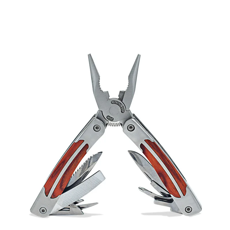 

1PC Multifunction Folding Pliers EDC Outdoor Camping Survival Equipment Tourism Portable Mini Stainless Steel Combination Tools