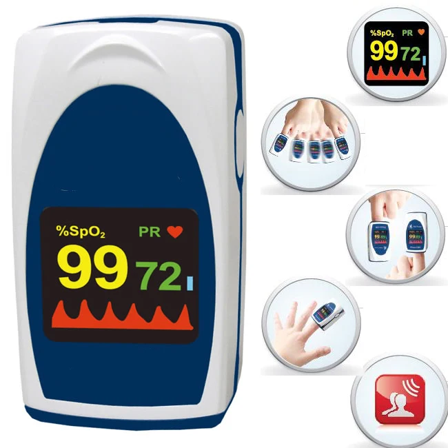 CMS50DL СВЕТОДИОДНЫЙ дисплей импульсный poximeter Насыщение Крови Кислородом Spo2 Частота Пульса Сигнализация Монитор с CE FDA одобрило Spo2 oximetro