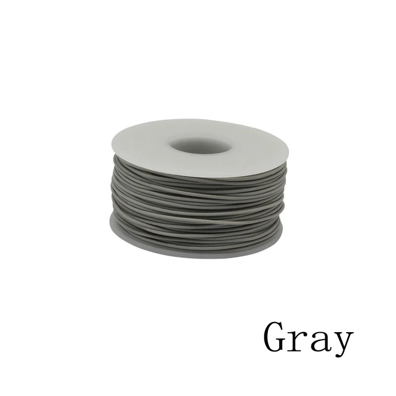 50 meters silicone wire 30AWG wire diameter 0.8mm stranded wire tinned copper wire and cable 10 colors optional DIY