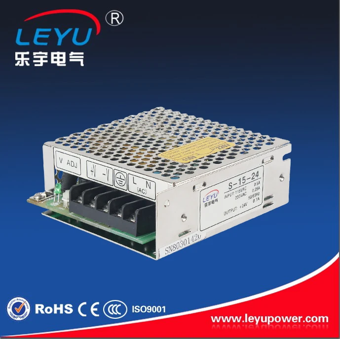 

ISO9001 China mainland 15W5v Single Output Switching Power Supply