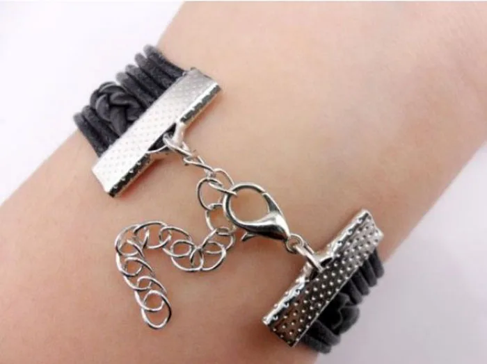 Женский многоуровневый плетеный браслет крест любовь сова|bracelet gift box|gift box