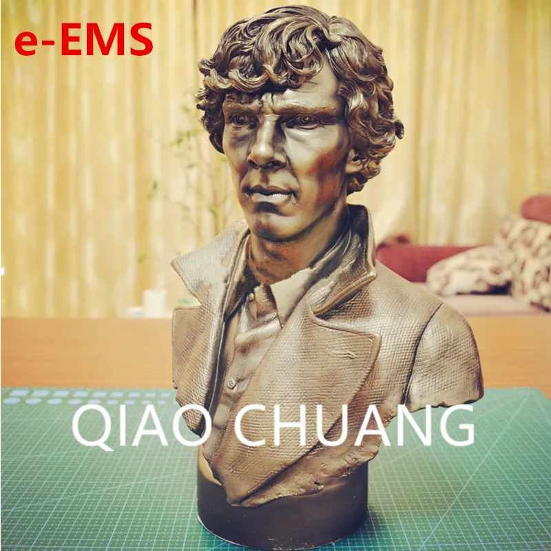 

Sherlock Benedict Cumberbatch Bust BRONZE BRASS Ver Variegation Ver Colophony Crafts Home Furnishing Articles G870