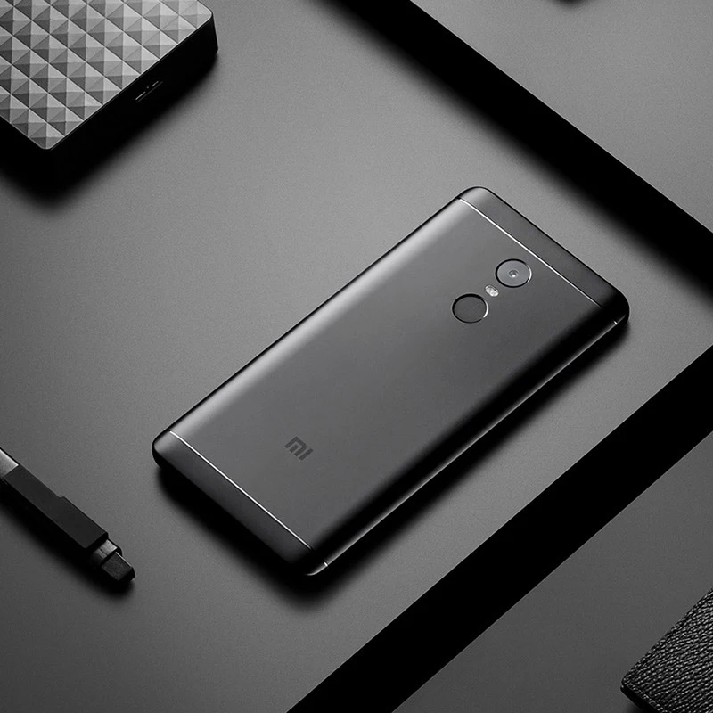 Оригинальный Xiaomi Redmi Примечание 4X мобильного телефона 4 Гб Оперативная память 64