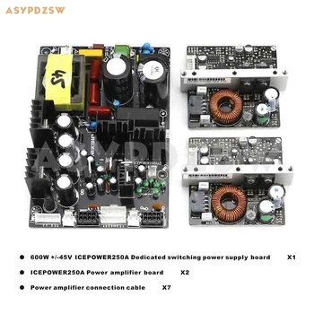 

2CH ICEPOWER250A Digital Power amplifier board module+600W switching power board