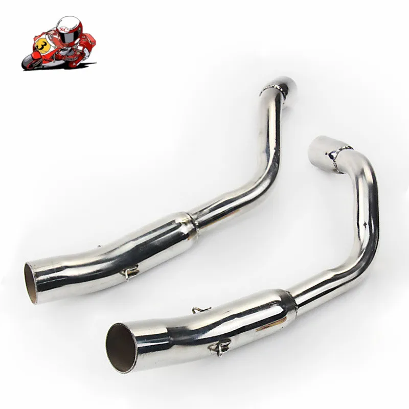 

CB600 Slip On Motorcycle Modified Exhaust Muffler Escape Pipe Middle Link Pipe For Honda CB600 CB600F Hornet 600 Without Exhaust