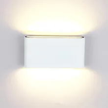 6 Вт 12 Вт для походов светодиодный настенный светильник AC85-265V Водонепроницаемый светодиодный бра современное Домашнее освещение декорация внутри снаружи