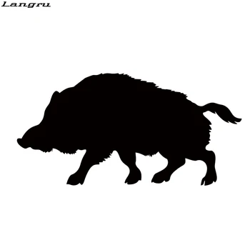 

Langru Cool Graphics A Wild Boar Silhouette Car Window Sticker Vinyl Decal Funny Graphics Car Styling JDM