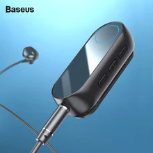 Baseus Bluetooth 5,0 приемник для 3,5 мм разъем для наушников дополнительный разъем для наушников беспроводной адаптер Bluetooth аудио Музыка приемник передатчик