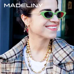 Madeliny модные женские туфли «кошачий глаз» Брендовая дизайнерская обувь классические Винтаж Малый рамки солнцезащитные очки 2018 женский