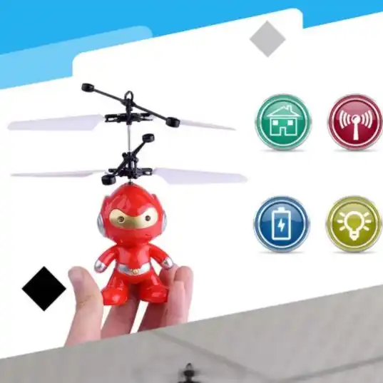 minion helicopter with infrared sensor