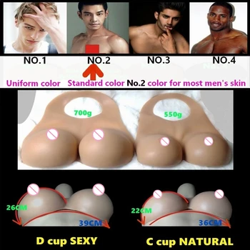 

XD-2 transvestite False breast Artificial Breasts Silicone Breast Forms Fake boobs realistic big fake chest